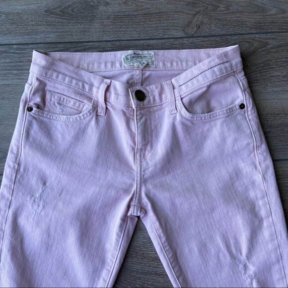 Current Elliott Pink Destroy The Stiletto Jeans - Picture 3 of 16